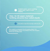 ClaWave Unisex Massage Cushioning Running Sneakers — Breathable Knit, Non-Slip