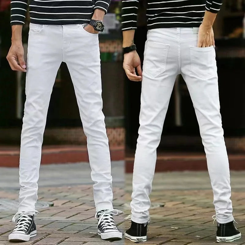 Men's Slim Fit Skinny Stretch Denim Jeans