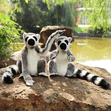 28cm Wild Lemur Plush Toy – Lifelike Stuffed Animal