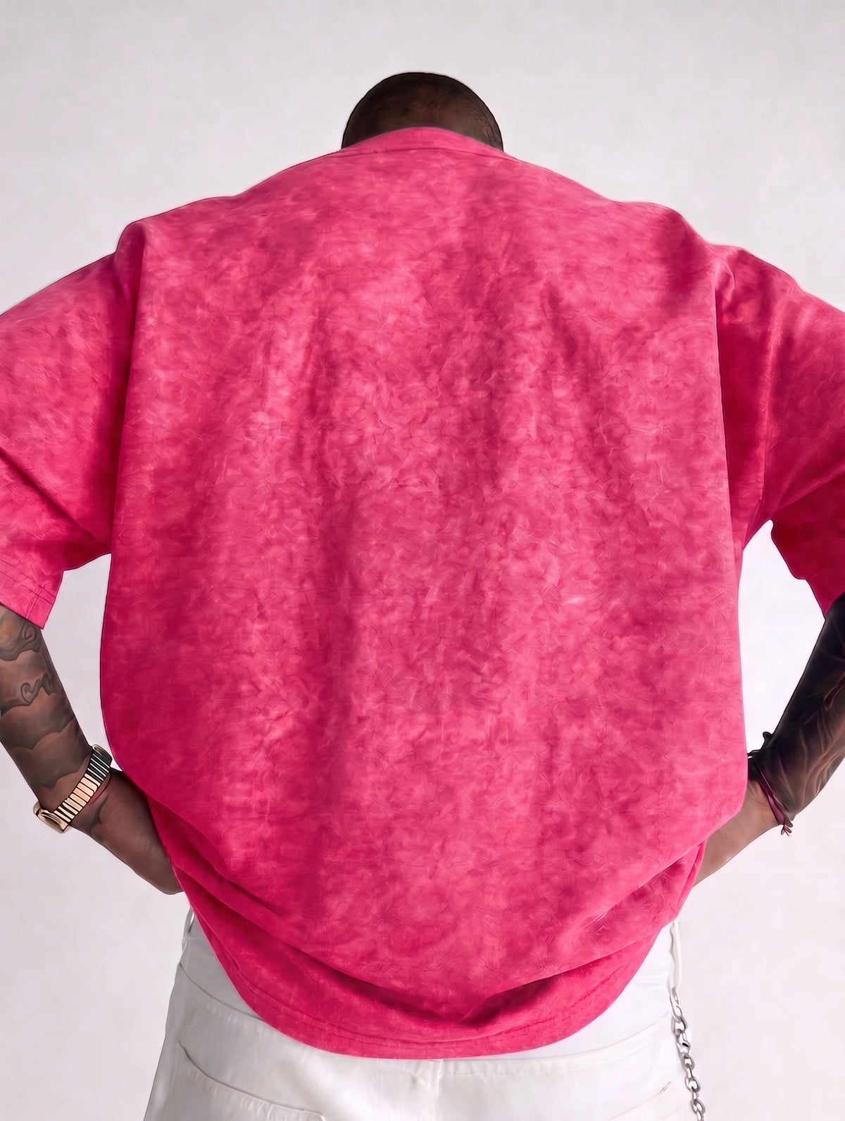 Men's Oversized Acid Wash T-Shirt