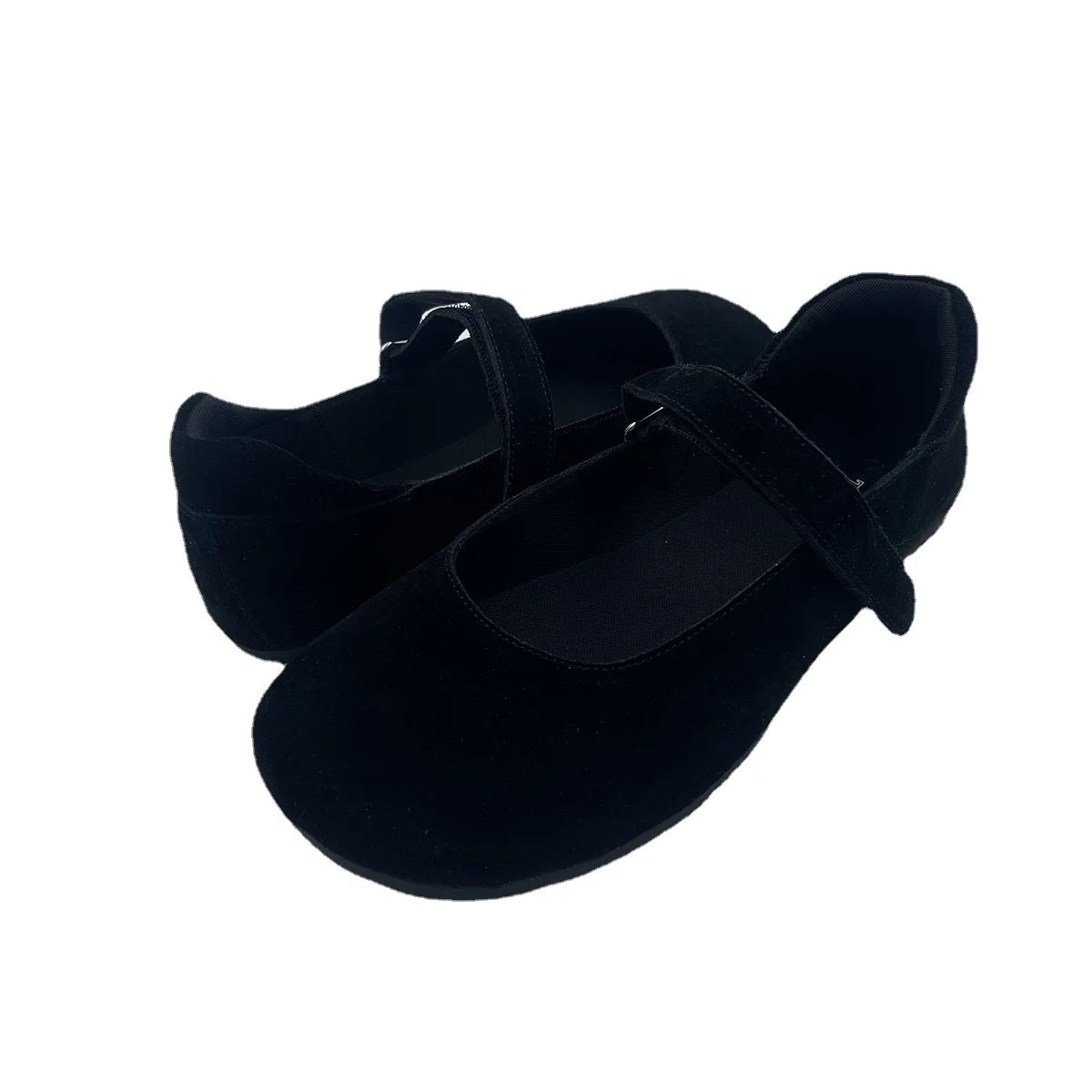 Tipsietoes 2026 Sprinng Autumn Barefoot Cow Suede Genuine Leather Women Ballerina With Zero Drop Flat Soft Sole Wider Toe Box