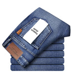 Men’s Classic Straight-Leg Stretch Jeans