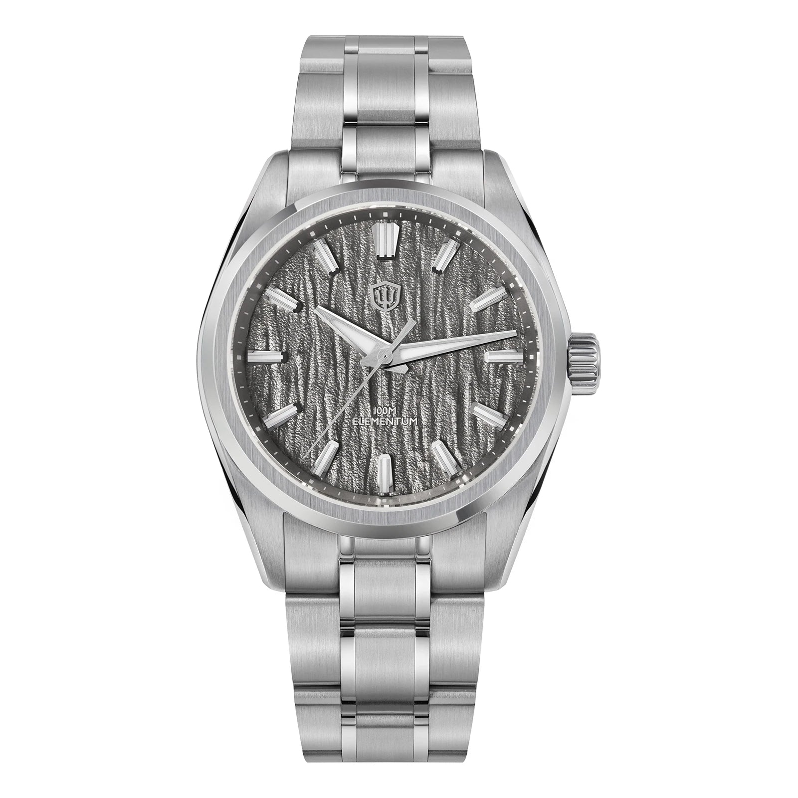 Watchdives WD0003C 38mm Men Watch VH31 Sweep Seconds Quartz Movement Sapphire Ice Crack Dial Luminous 10Bar Waterproof Watches