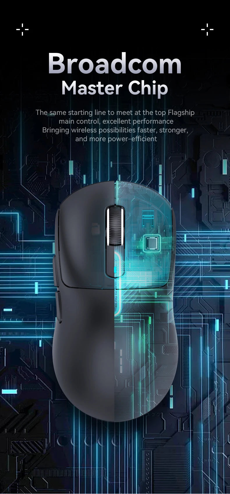 Attack Shark X3 PixArt PAW3395 Bluetooth Mouse,26000dpi,Wireless Tri-Mode Connection,Lightweight Macro Gaming Mouse