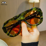 Women's Square Acetate Sunglasses – UV400 & Polarized