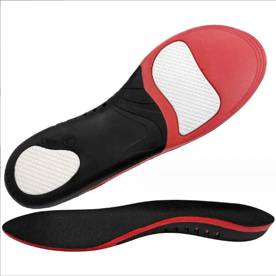Premium Orthopedic Sport Insoles for Feet PU Gel Shock Absorption Breathable Sole Pad Sport Arch Support Feet Pain Care Insole