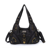 Angel Kiss Women Handbags Fashion Shoulder Bag Large Tote Top-handle Shopping Pack Multifunctional Satchel Lady Hobos Big Purse