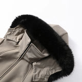 Windproof Faux Fur Ski Jumpsuit