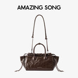 Amazing Song Cloud Hobo Bag – Genuine Leather Crossbody