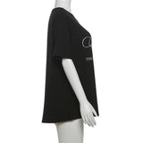 Casual Relaxed Graphic Tee | Chic Summer Streetwear