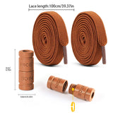 8mm Elastic No-Tie Shoelaces with Button Lock