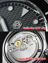 San Martin 39mm SN0151 Guilloche MOP Automatic Dive Watch