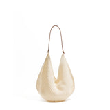 MABULA Casual Woven Beach Large Capacity Slouchy Shoulder Bag Hollow Out Weaving Underarm Bags Holiday Tote Handbag for Women