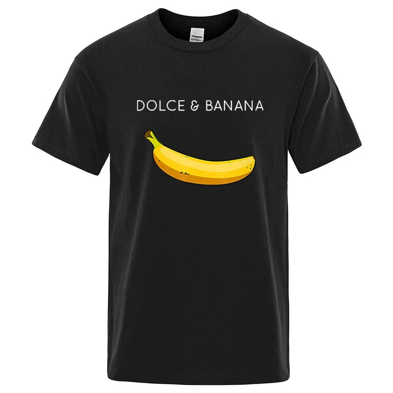 Men’s 100% Cotton Banana Print Tee