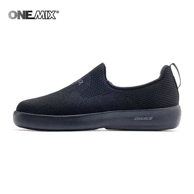 ONEMIX 2026 Men Running Shoes Non-slip Shock Absorption Sneaker Lightweight Tennis Shoe Waterproof Man Breathable Casual Shoes