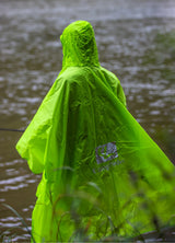 3-in-1 Waterproof Hooded Rain Poncho | Outdoor Raincoat