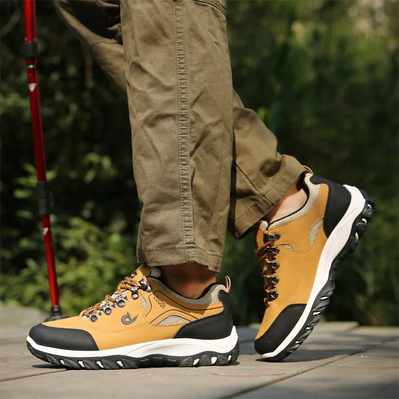 SNORW Men's Microfiber Casual Sneakers | All-Season Style