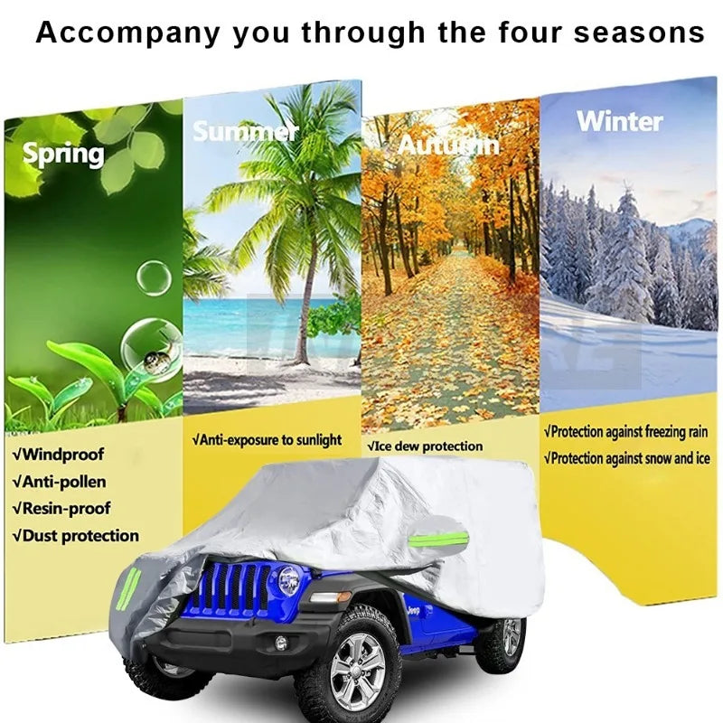 Jeep Wrangler All-Weather Car Cover | 2 & 4 Door