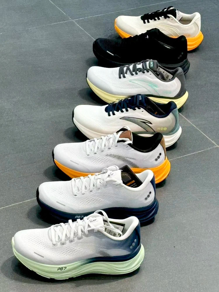 Travel Step 2 Men's Running Shoes Lightweight Sporty Bounce Shock Absorption Fall Collection EVA Outsole Breathable Mesh