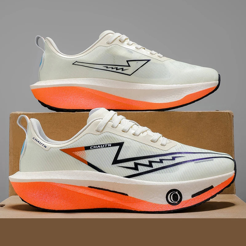 Men Running Shoes Carbon Board Marathon Athletic Nonskid Sneakers Speciality Sports Breathable Lightweight Women's Comfortable