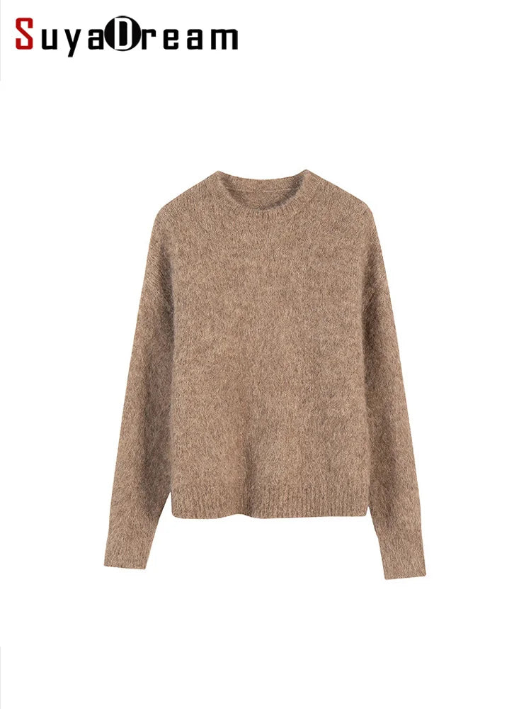 Women's Relaxed Knit Sweater | Long Sleeve Pullover