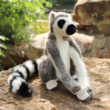 28cm Wild Lemur Plush Toy – Lifelike Stuffed Animal
