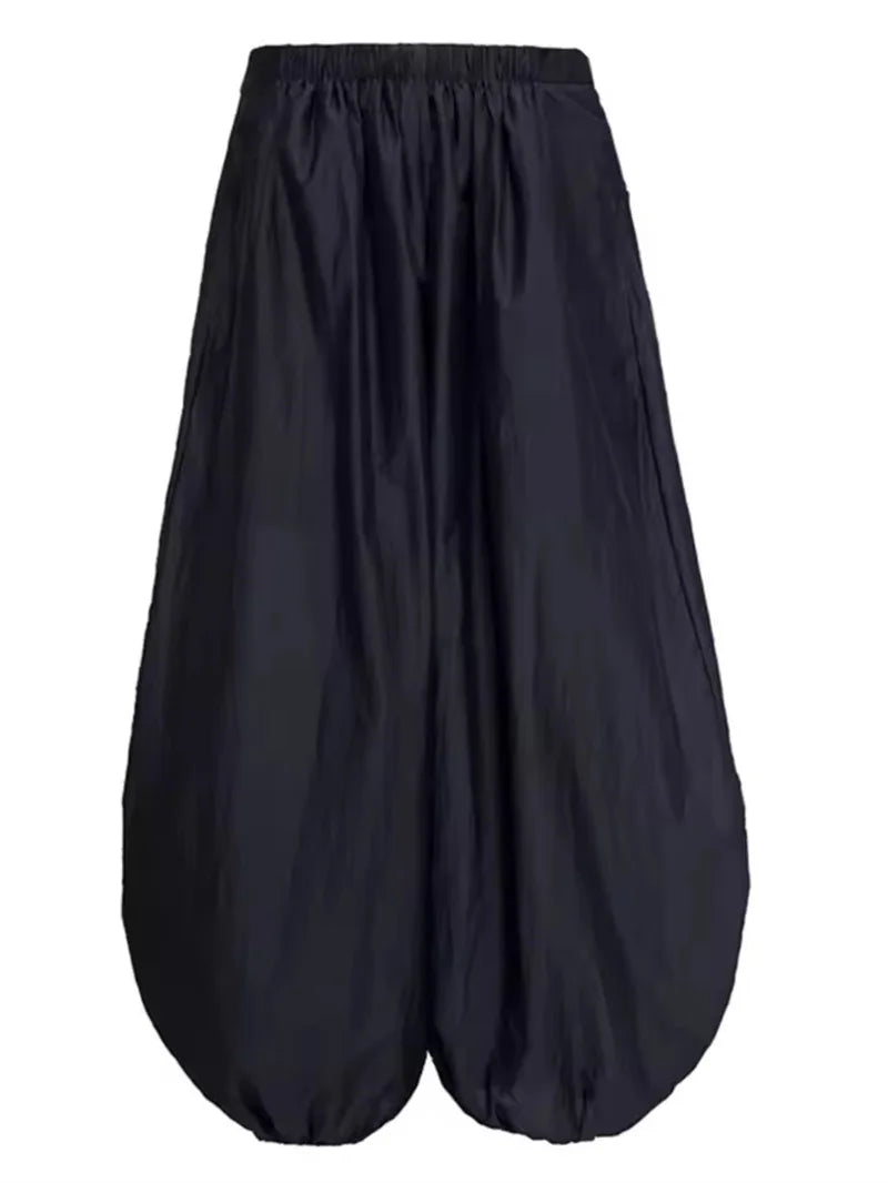 Women's High-Waist Loose Lantern Pants