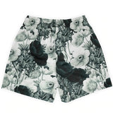 Rose Embroidered Hip Hop Shorts