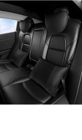 Tesla Model 3/Y Juniper Nappa Leather Car Seat Neck Pillow
