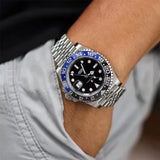 PAGANI DESIGN 40mm Automatic GMT Wristwatch Stainless Steel Waterproof Men Watch Top Brand Mechanical sports Watches Men PD-1662
