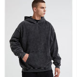 Vintage Wash Oversized Cotton Hoodie