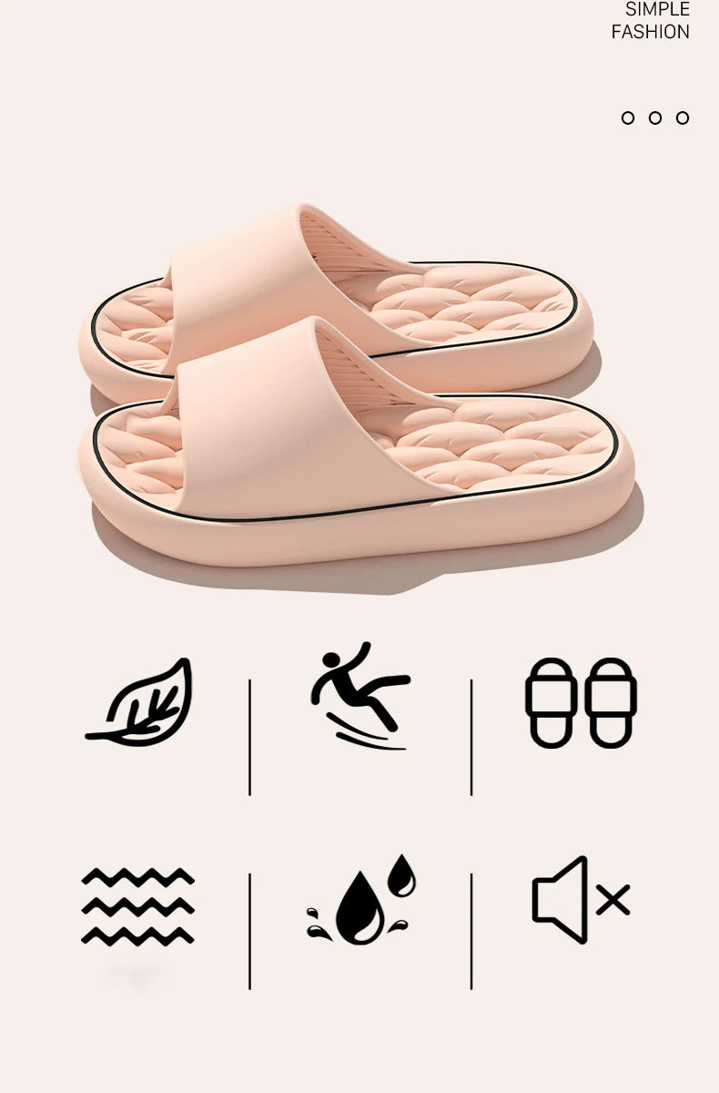 Ultra-Light Soft EVA Cloud Slides