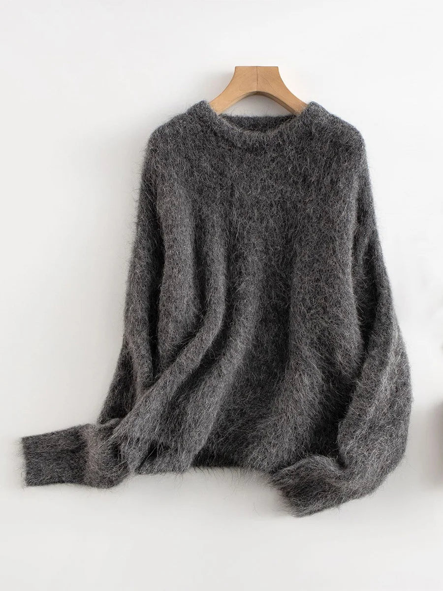 Women's Relaxed Knit Sweater | Long Sleeve Pullover