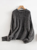 Women's Relaxed Knit Sweater | Long Sleeve Pullover