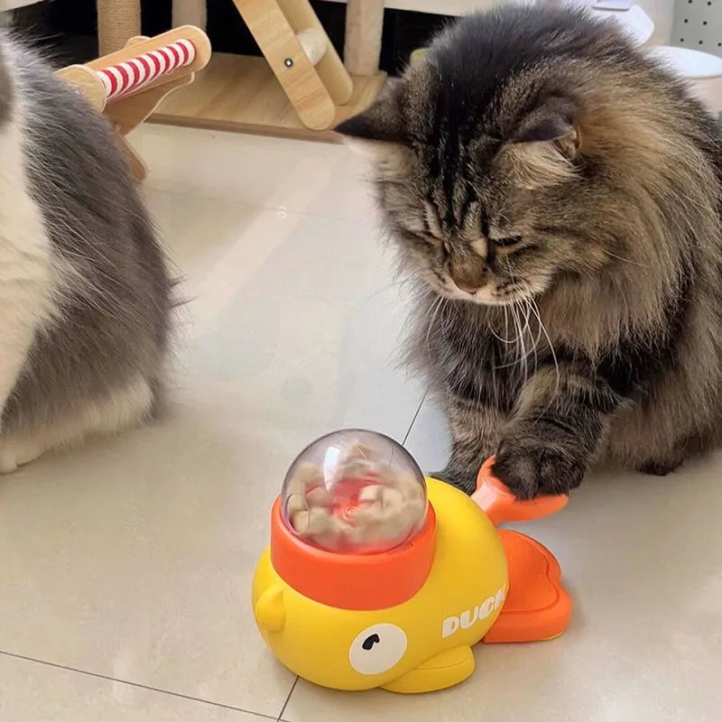 Duck Interactive Pet Feeder & Puzzle Toy
