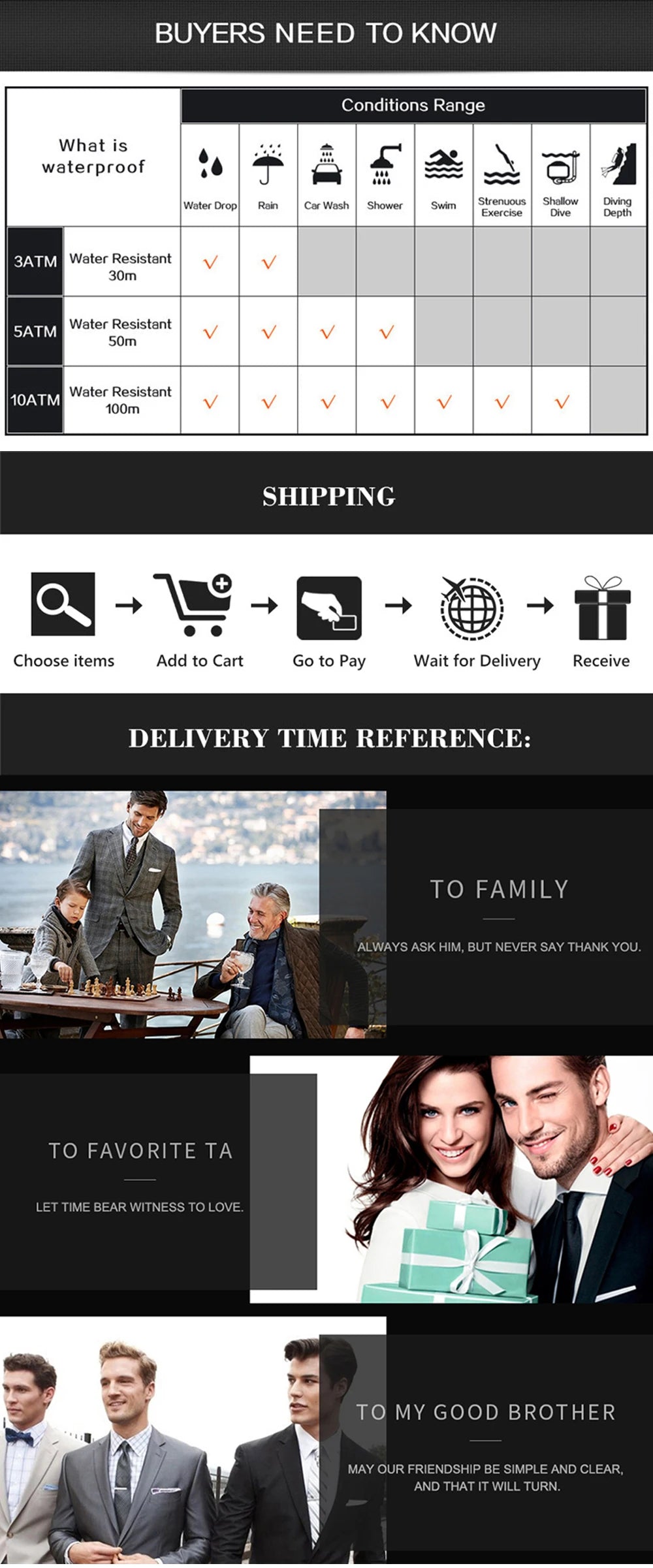 Luxury Men’s Quartz Wristwatch