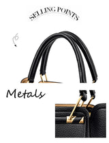 Luxury Triple-Layer Leather Tote & Crossbody