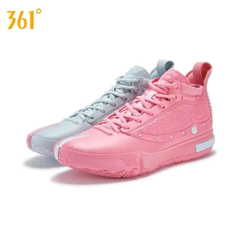 361 Degree Joker 1 Men Basketball Shoes StableWear-resistant Rebound Shock Absorption High-top Combat Male Sneakers 672541101F