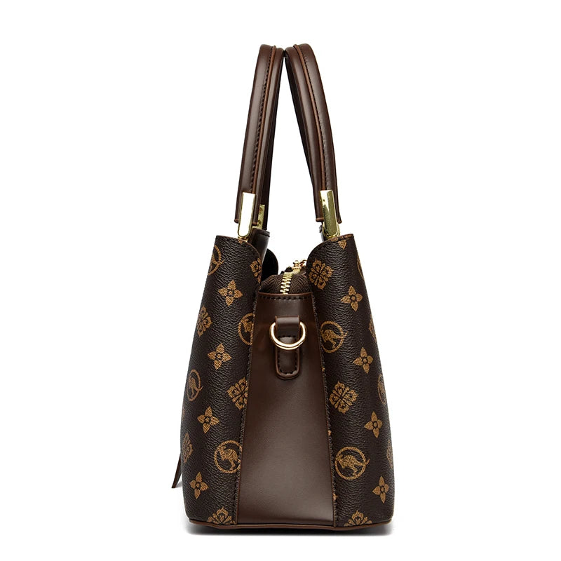 Luxury Print Leather Crossbody & Shoulder Bag