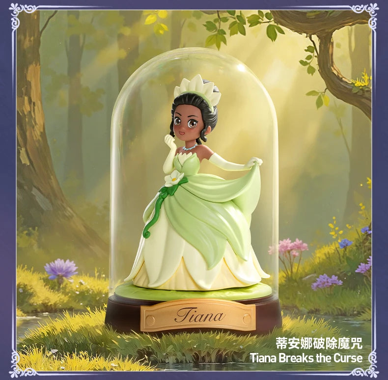 POP MART Disney PRINCESS Create Your World Series Blind Box Surprise Mystery Box Anime Action Figurines Home Decor Desktop Model