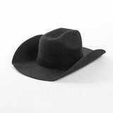 USPOP Wide Brim Wool Cowboy Hat – Unisex Felt Fedora
