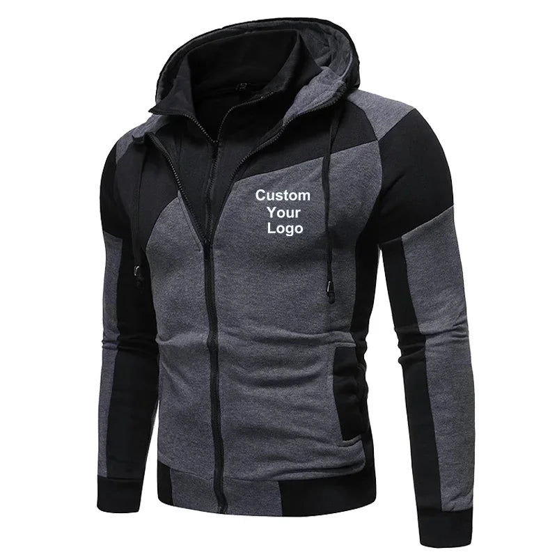 Men's Double-Zipper Hoodie