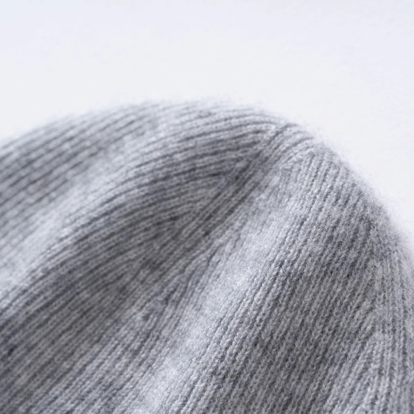 100% Cashmere Beanie Hat – Unisex Knit Winter Cap