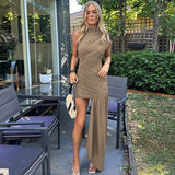 Elegant Ruched Sleeveless Mini Dress