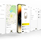 Baseus Wireless Headphones Bluetooth 5.3 HIFI Level Earphone 40mm Driver Foldable Over Ear Headsets 70H Playtime Spatial Audio