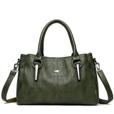 Genuine 3 Layers High Quality Soft Leather Ladies Shoulder Crossbody Bags for Women Luxury Handbags Women Bags Designer
