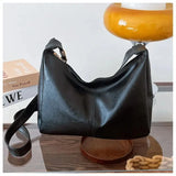 Vintage PU Leather Large Capacity Tote