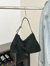 Luxury Suede Boston Tote