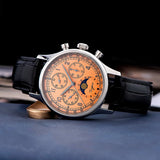 Sugess Watch of Men Chronograph Tianjin ST1908 Swanneck Movement Moonphase Business Mechanical Wristwatches Sapphire 2023 New