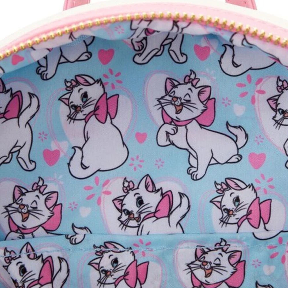 2pcs/set Piano Kitten Imitation Mini Backpack and Wallet Christmas The Marie Cat Cosplay Backpack Schoolbag Handbag for Girls